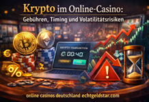 Krypto im Online-Casino: Gebühren, Timing und Volatilitätsrisiken